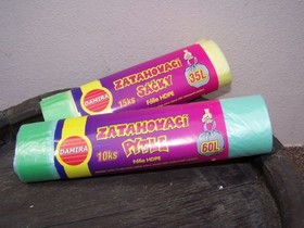 Sáčky do koše 35l zatahovací pásek 20ks