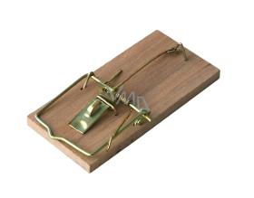 Pastička na myši dřevěná