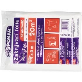 Zakrývací folie 7my 4x5m
