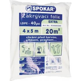 Zakrývací folie extra silná 4x5m