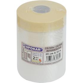 CQ folie s papír. Páskou 55cm/33m