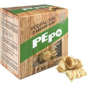 Pepo podpalovač z dřevité vlny