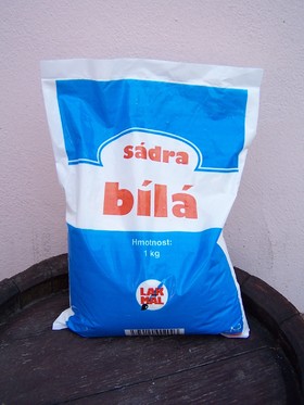 Sádra bílá 1kg