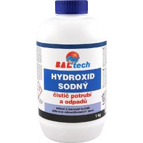 Hydroxid sodný 1kg - pevný čistič odpadů