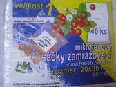 Sáčky do mrazáku č.1 20x30cm